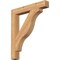 Ekena Millwork Funston Block Smooth Bracket, Western Red Cedar, 3 1/2"W x 26"D x 30"H BKT04X26X30FST05SWR - alternate 1